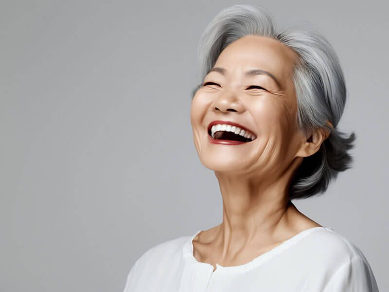elderly senior smiling elderly senior smiling