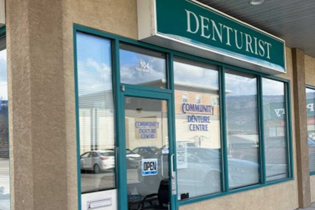 Community Denture Centre front entrance side view Community Denture Centre front entrance side view